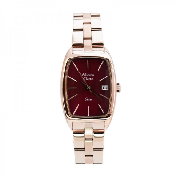 Alexandre Christie AC 2961 Rosegold Red LDBRGRE